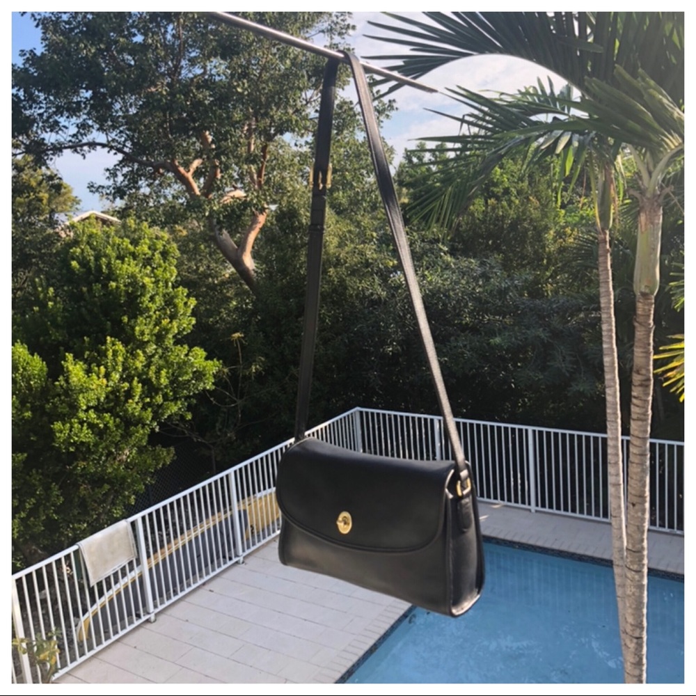 RARE Vintage Coach Metropolis Flap Bag #9022 EUC